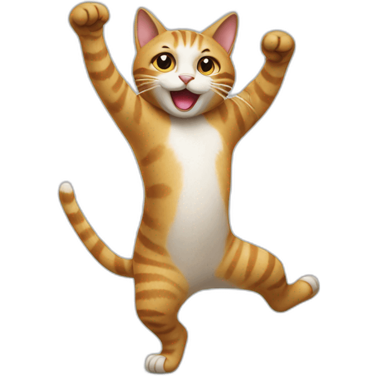 cat dancing emoji