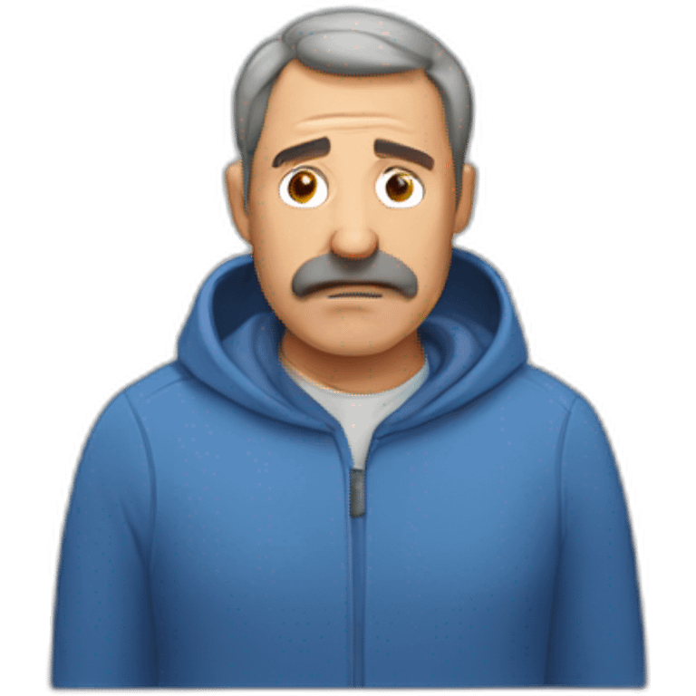 Tired middle aged dad emoji