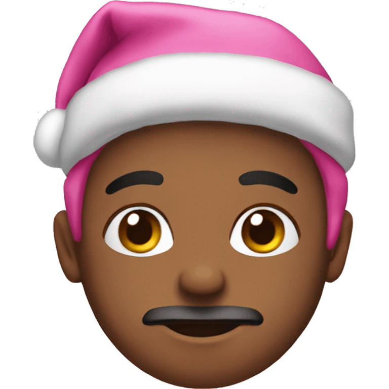 pink christmas  emoji