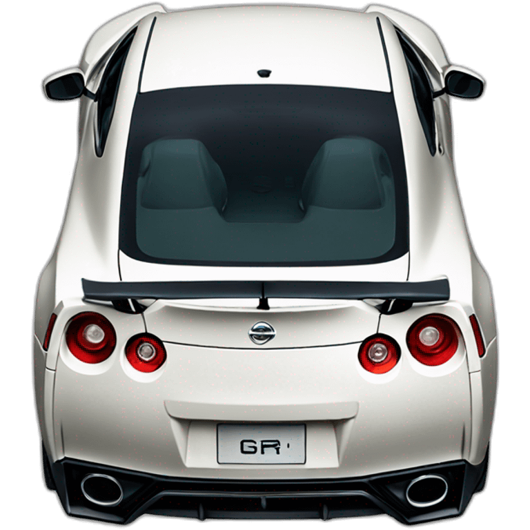 Nissan GTR backside emoji