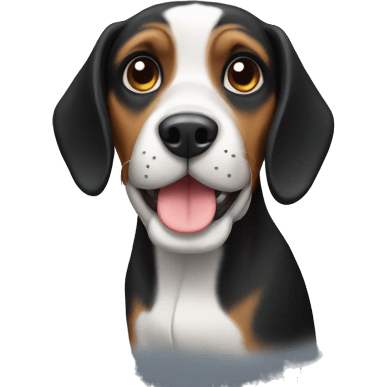 Black Beagle emoji