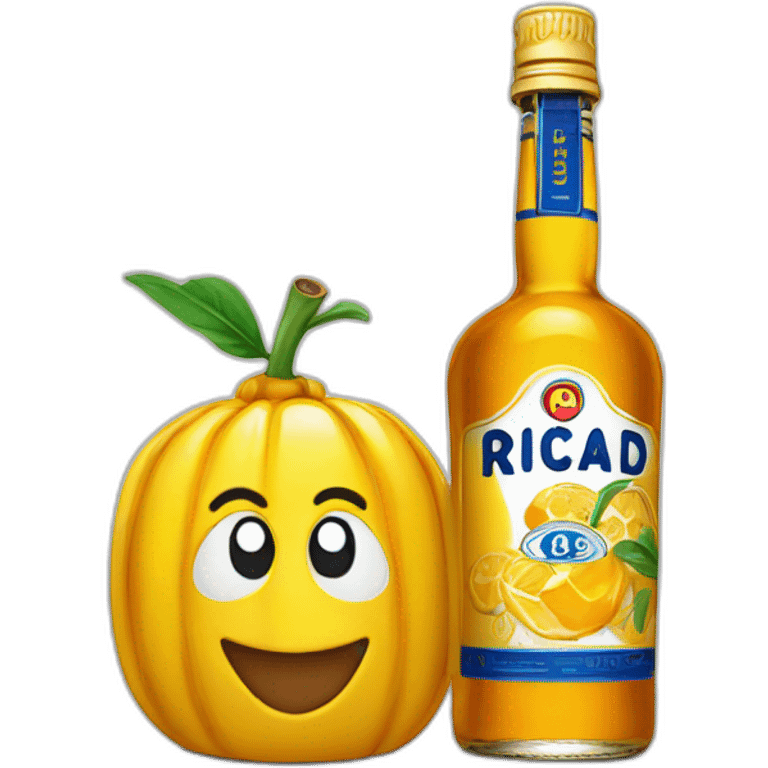 Bouteille de ricard emoji