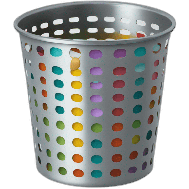 colorful sieve emoji