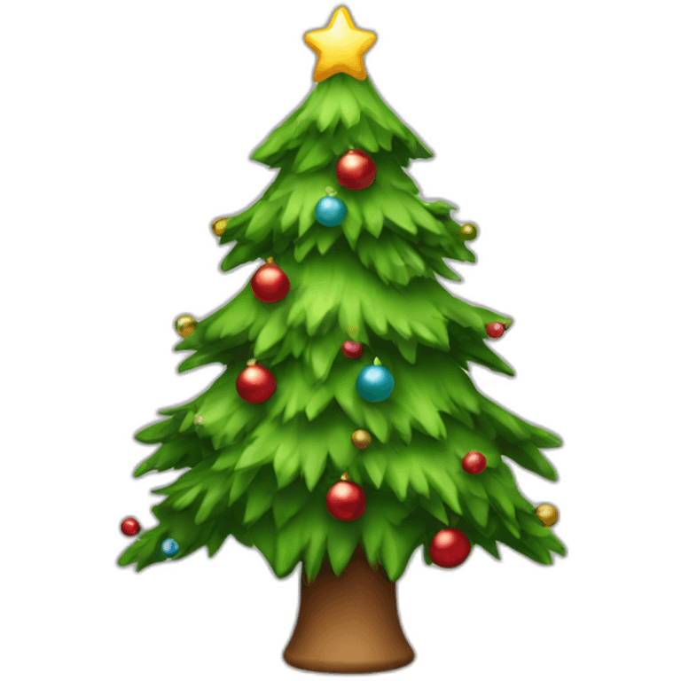 merry christmas tree emoji