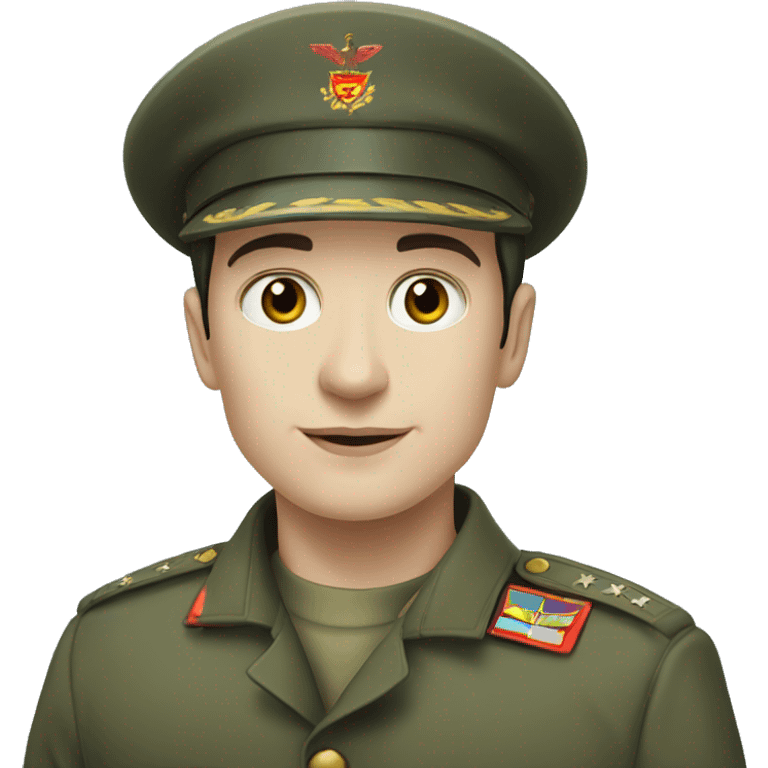 pavel durov in military uniform emoji