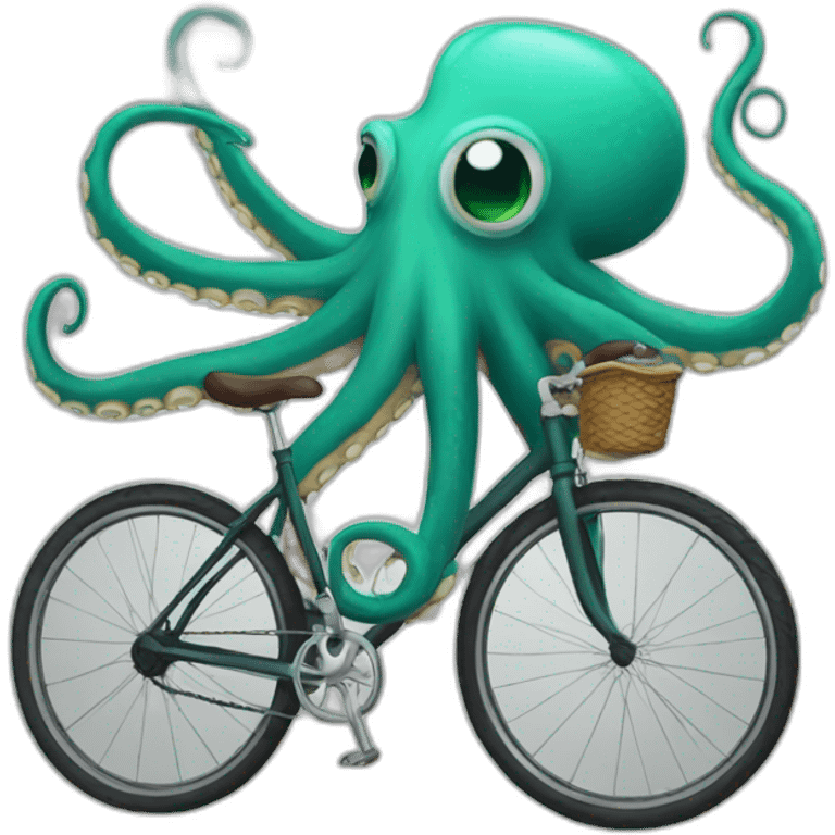 Octopus no bike emoji