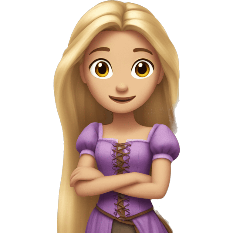 Rapunzel emoji