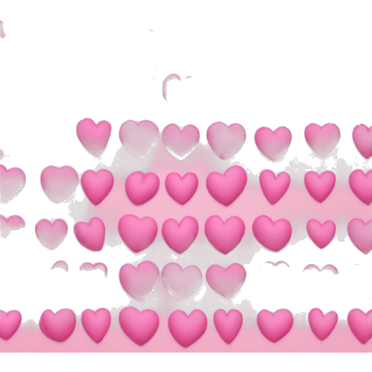 Pink hearts  emoji