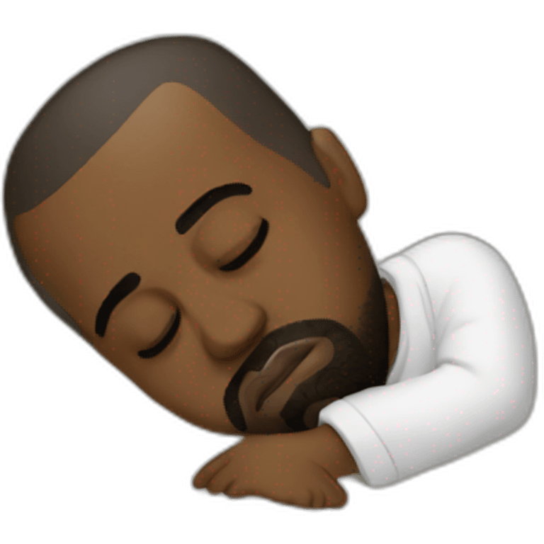 Kanye west sleep emoji