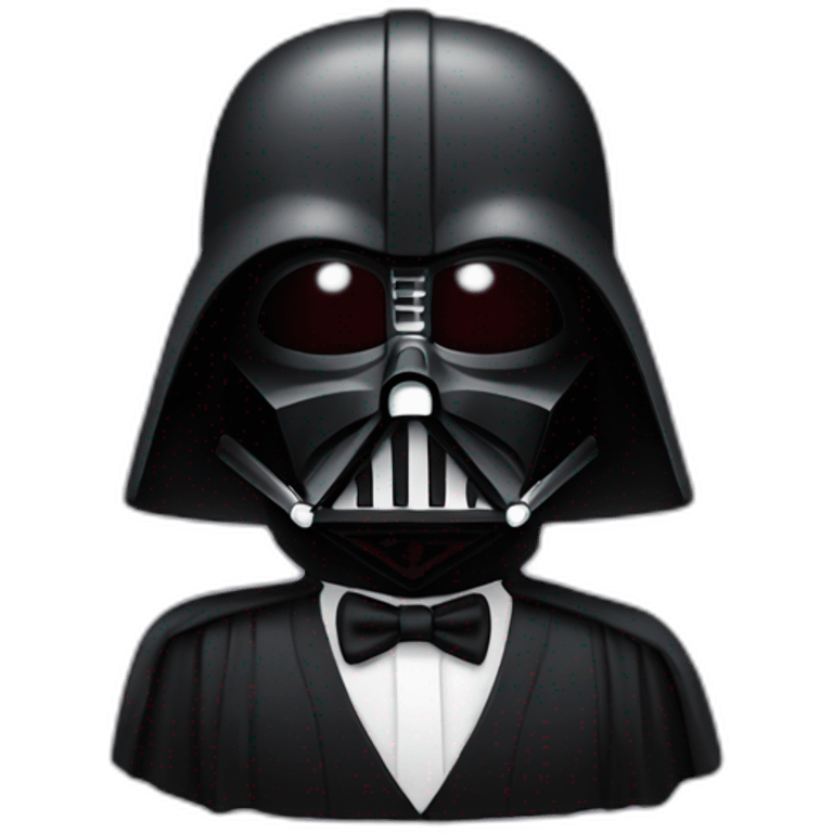 Darth vader in suit emoji