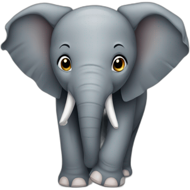 Elephant group emoji