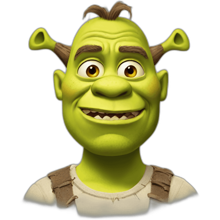 Shrek cursed emoji