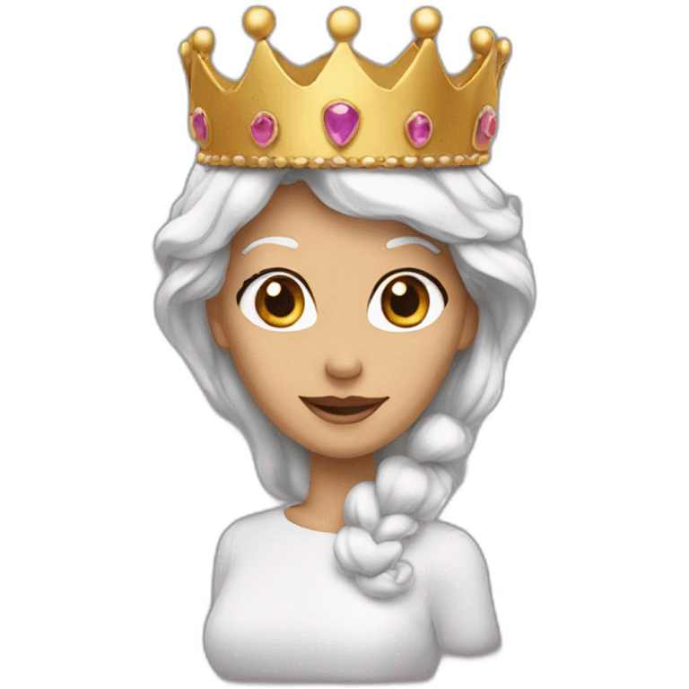 Queen crown emoji