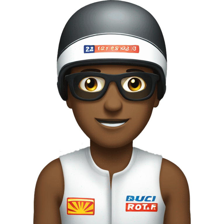 cool stickers related to racing emoji