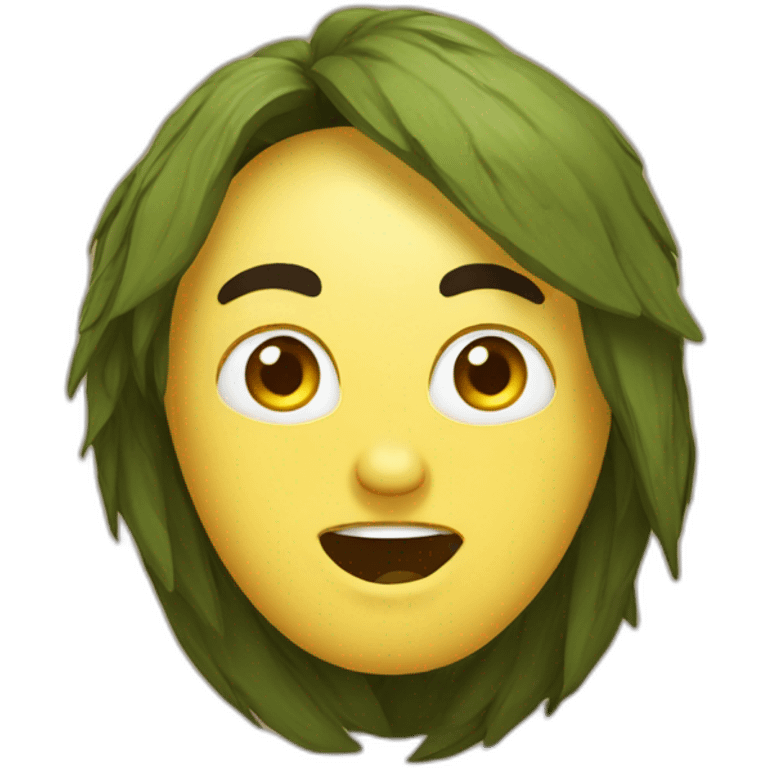 Passive aggressive olive pit emoji