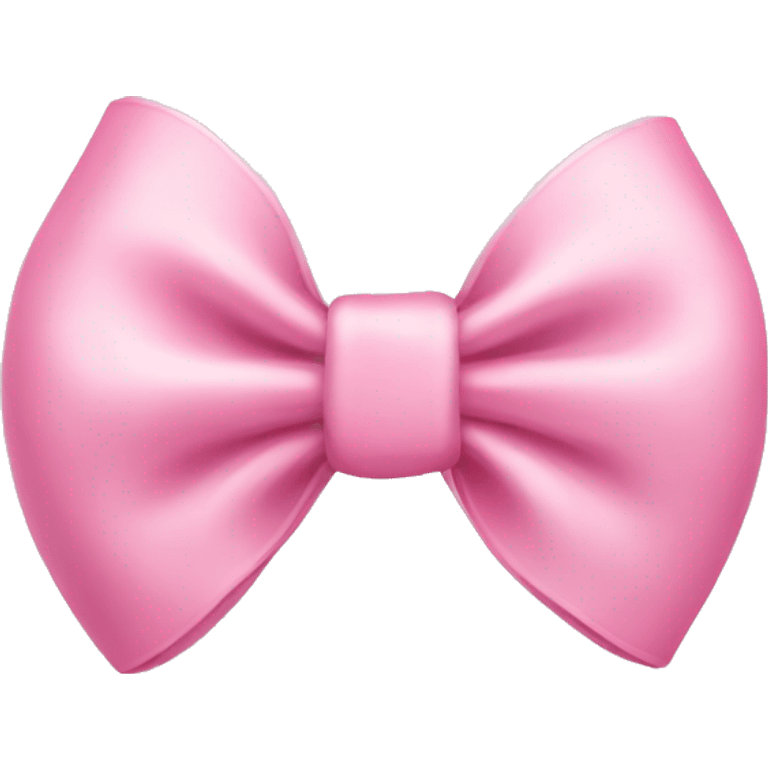 Baby pink bow emoji