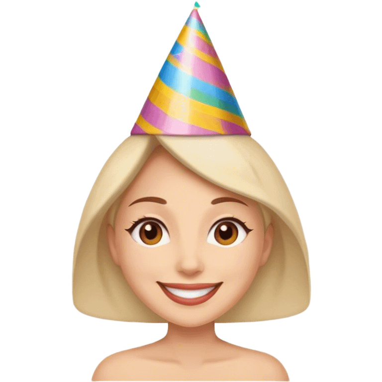 Birthday lady emoji