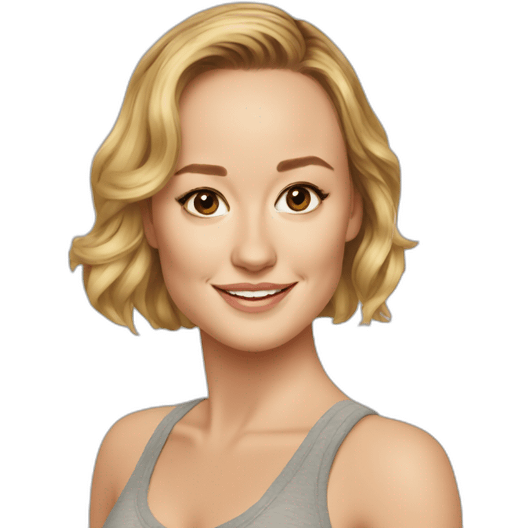 Brie Larson emoji