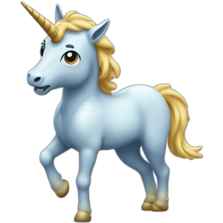 Licorne qui dab emoji