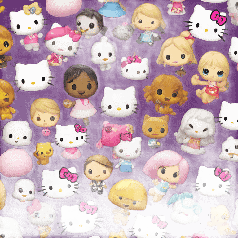 Hello Kitty and friends emoji