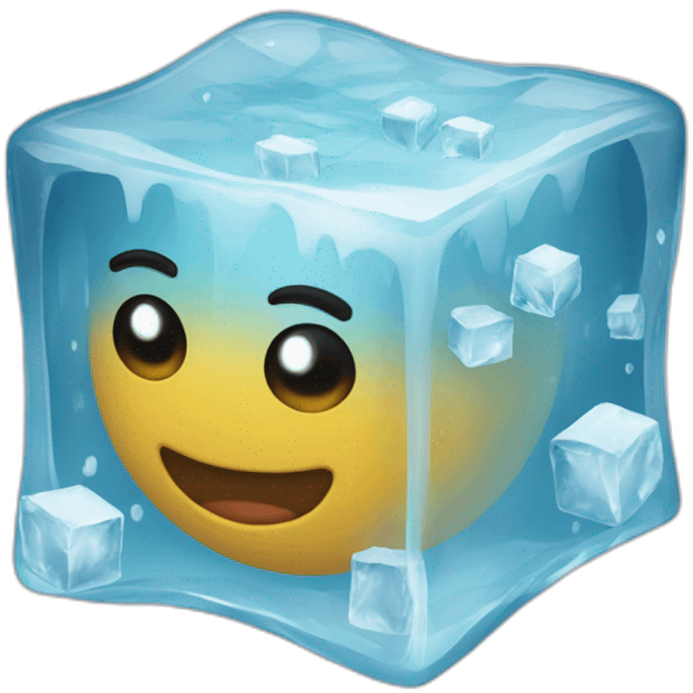 ice cold cube emoji