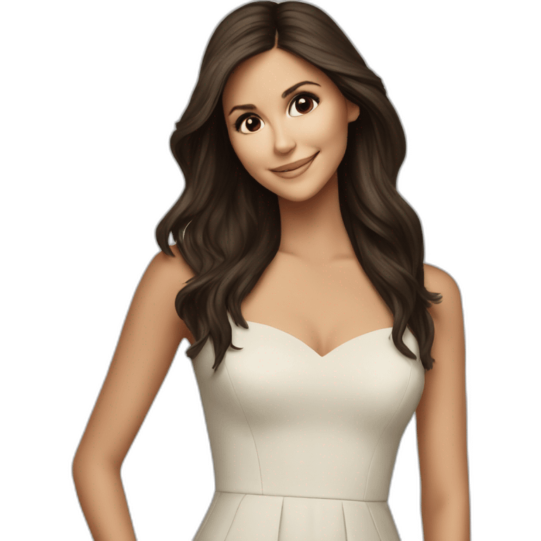 nina dobrev emoji