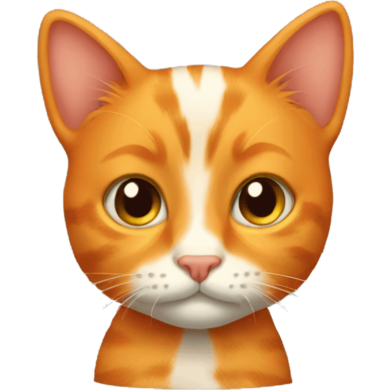 Little Orange cat  emoji