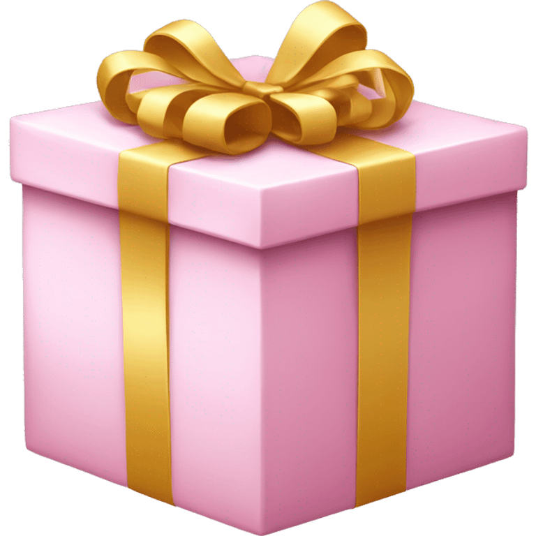 light pink present but opened emoji