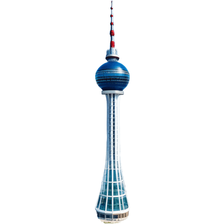 ​Cinematic Realistic N Seoul Tower, depicted in brilliant daylight as a slender, single-column tower rising from a modern cityscape, crowned by a sleek cylindrical observation deck offering panoramic views over Seoul, with crisp glass and steel surfaces reflecting clear blue skies and subtle architectural details that capture its futuristic elegance, emoji