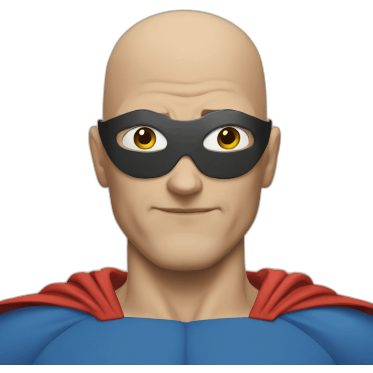 bald superman emoji