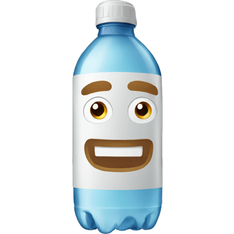 Water bottle  emoji