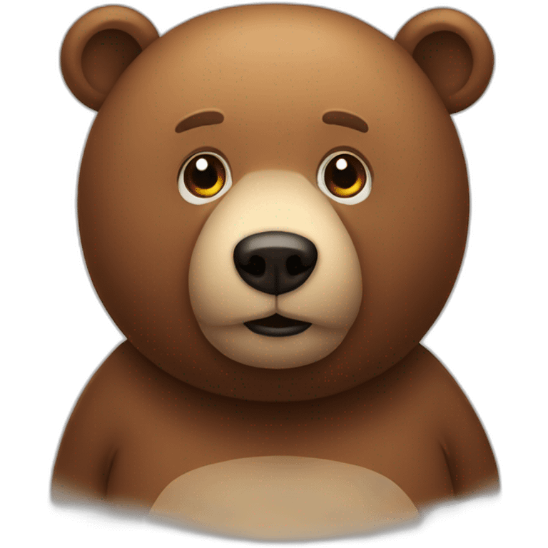 fat bear emoji