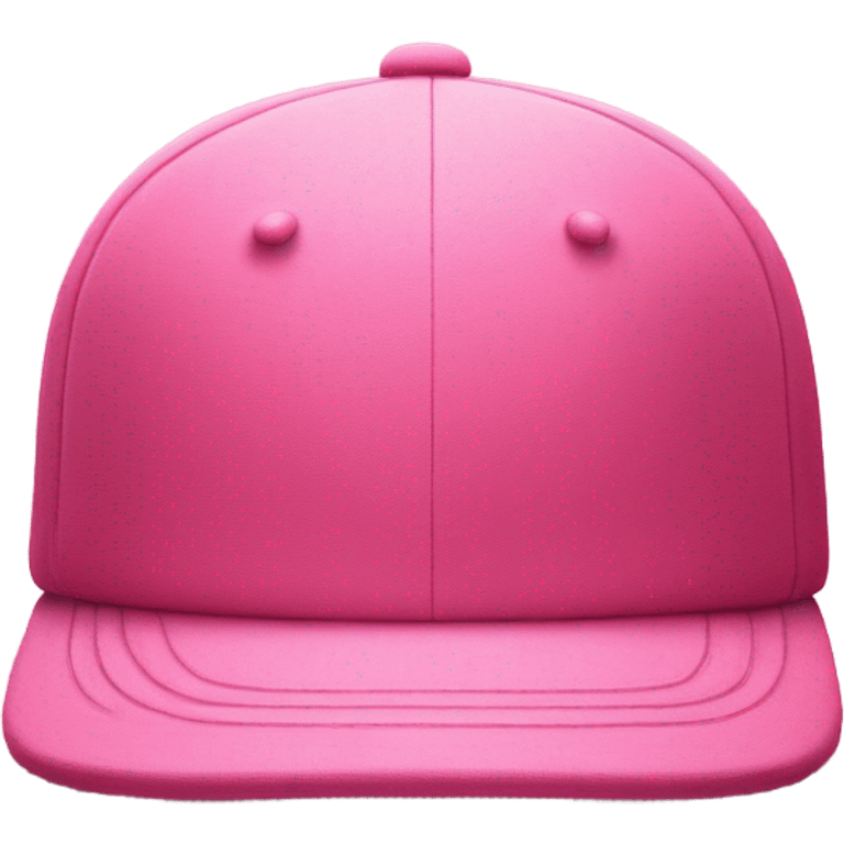 Pink cap emoji