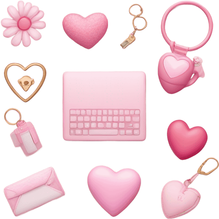 Pink aesthetic emoji