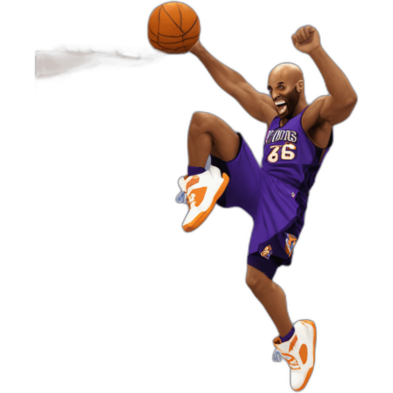 Vince carter dunking emoji