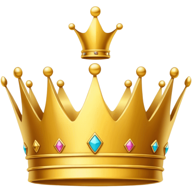 golden crown emoji