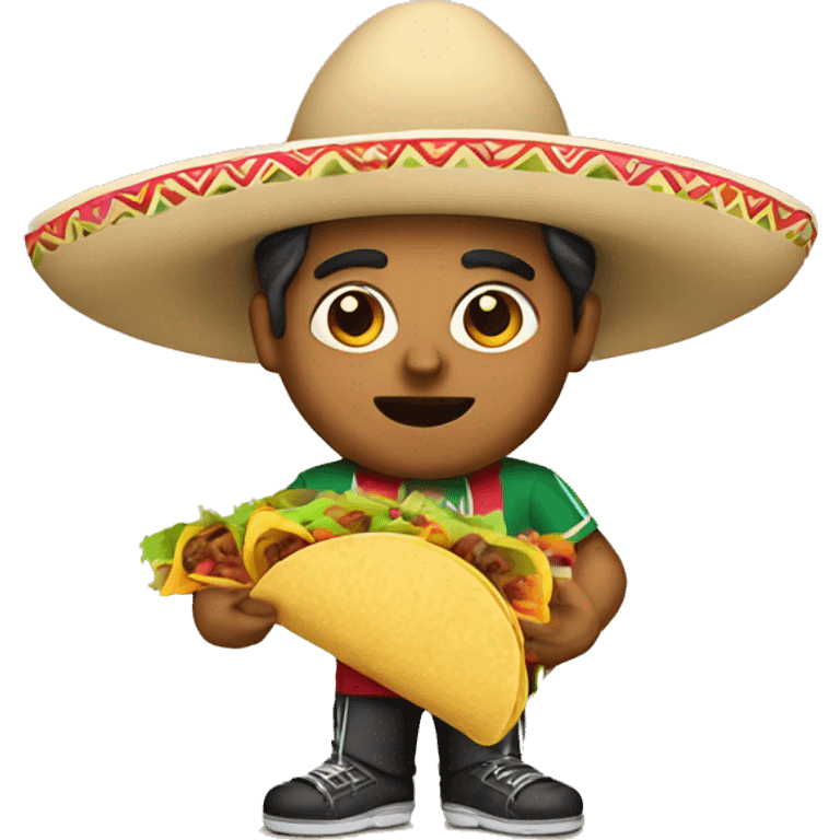 Mexican with tacos  emoji