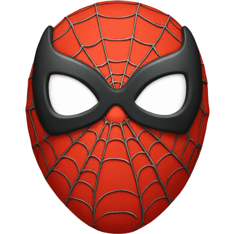 Spiderman mask emoji