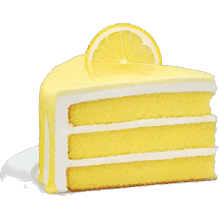 lemon cake emoji