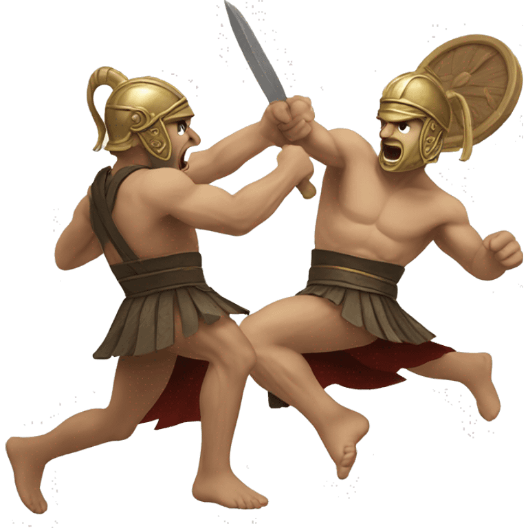 greek creature fight emoji