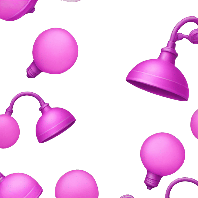 pink lamp emoji