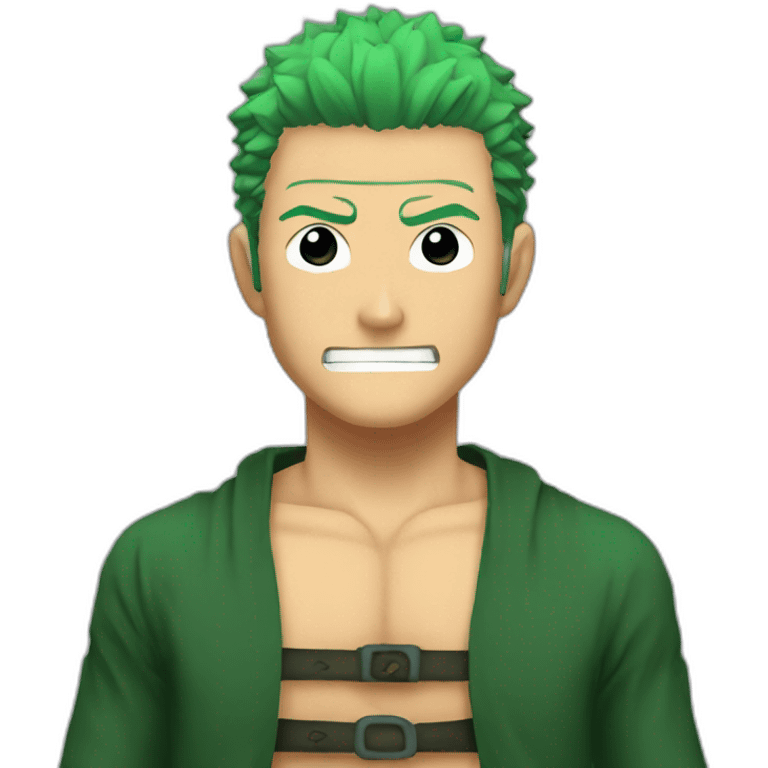 Zoro roronoa emoji