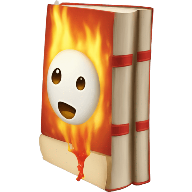 Spicy book emoji