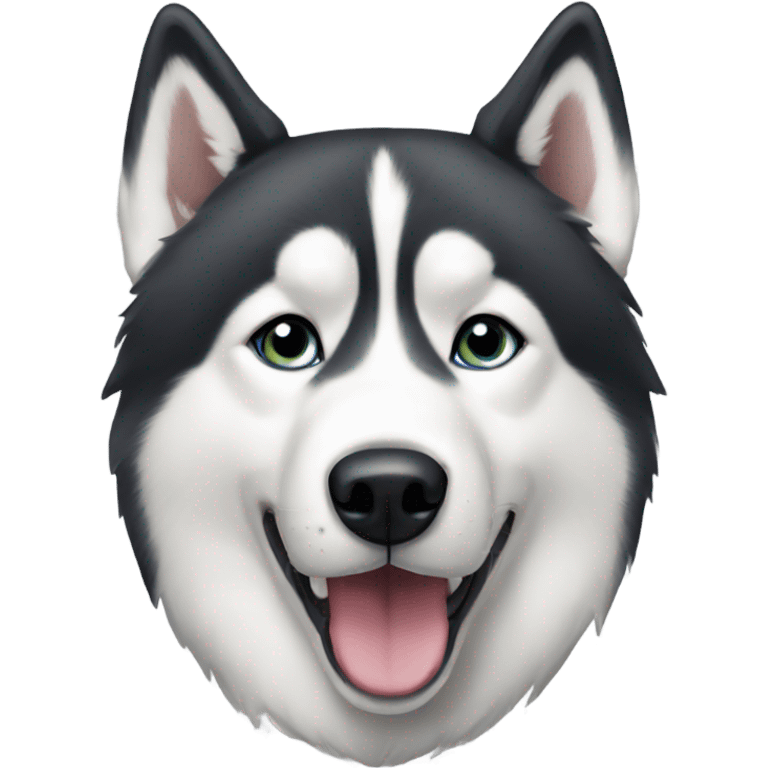 Siberian husky emoji