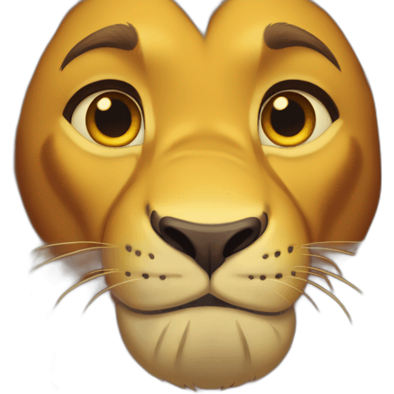 Simba Disney emoji