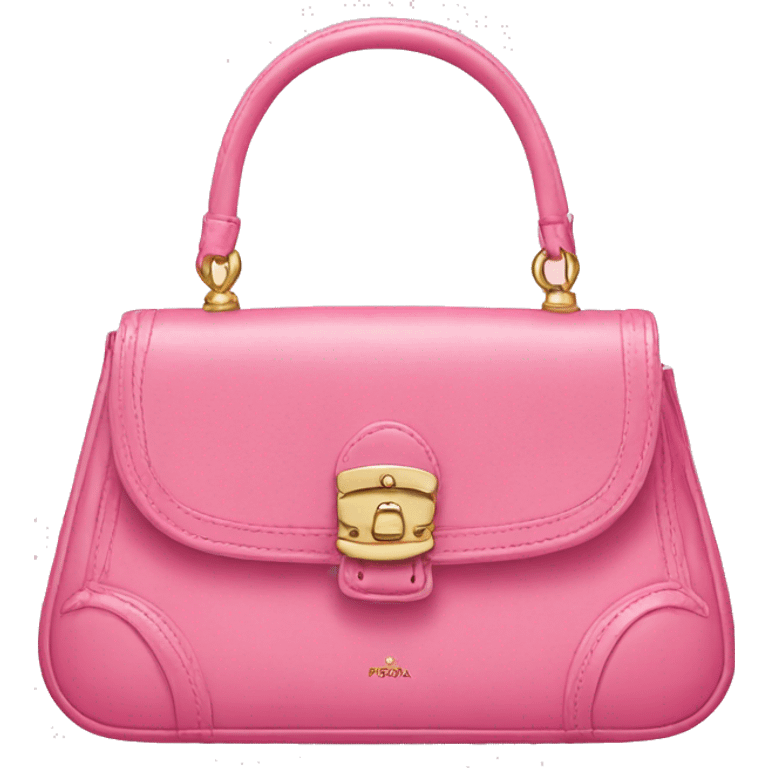 Pink prada purse  emoji