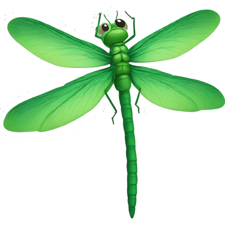 Green dragonfly emoji