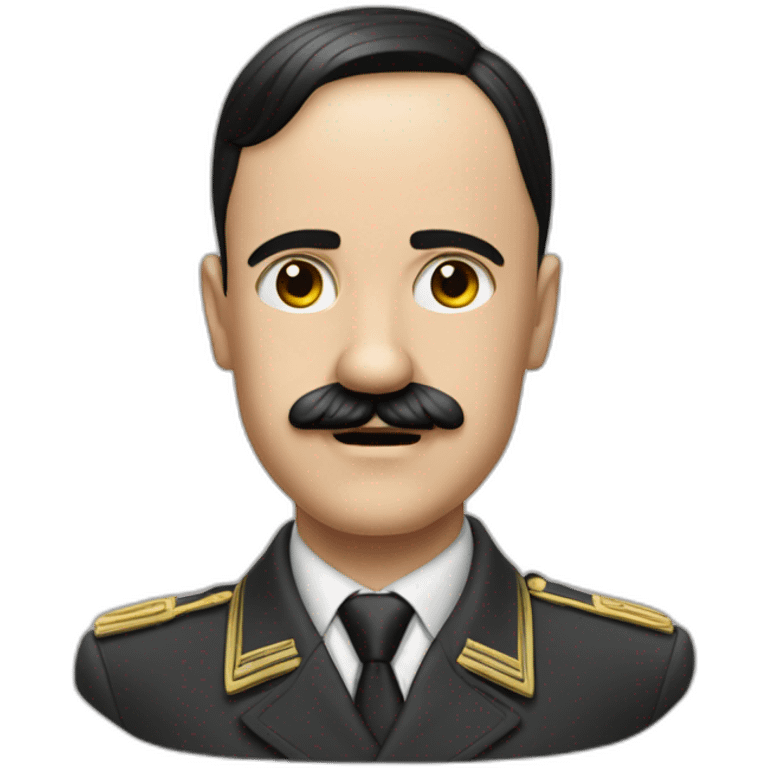 Hitler qui fait un doigt d’honneur emoji