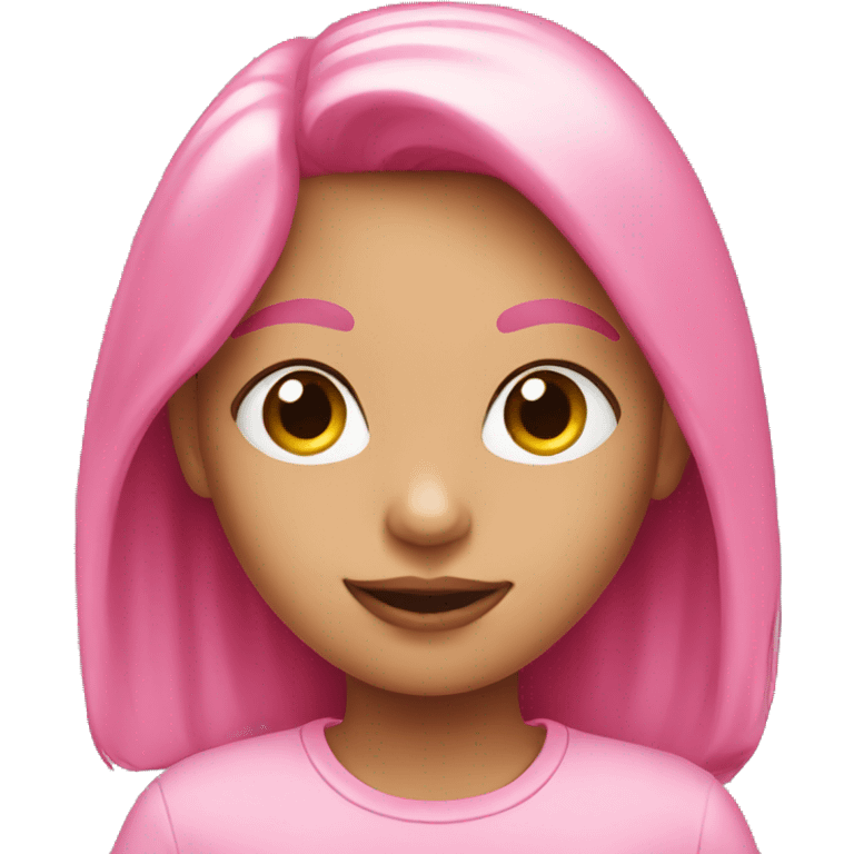 pink girl  emoji