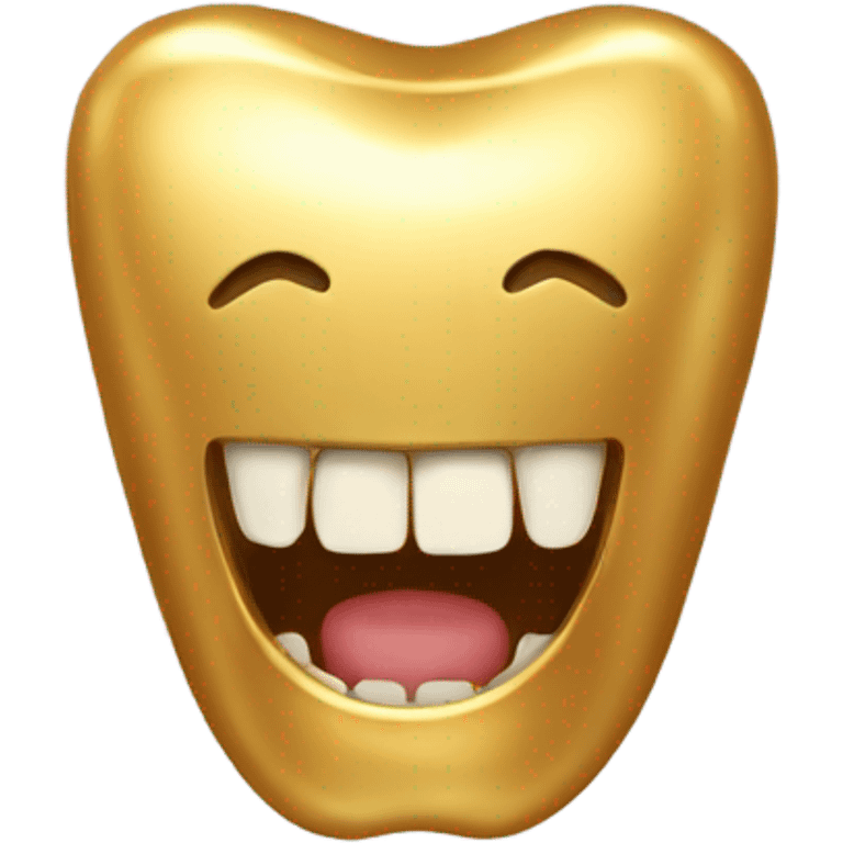 Gold tooth emoji